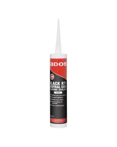ADOS Black RTV Neutral Cure Silicone Sealant 310ml