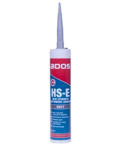 ADOS HS-E High Strength Elastomeric Adhesive Grey 400g
