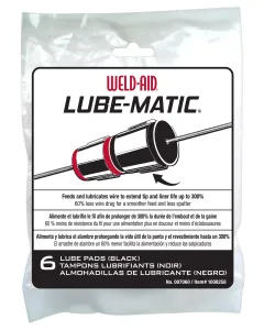 Weld-Aid Lube-Matic Black Pre-Treated Lube Pad