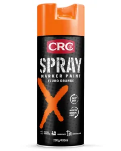CRC Spray Marker Paint Fluro Orange 400ml