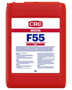 CRC ADOS F55 Sprayable Contact Adhesive Red 20L