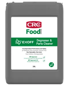 CRC Food Grade Exoff Degreaser & Parts Cleaner 20L