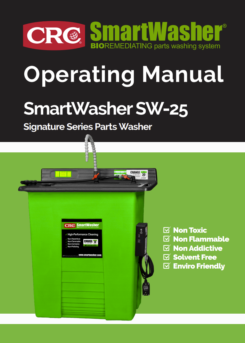 Smart Washer SW-25 Operating Manual