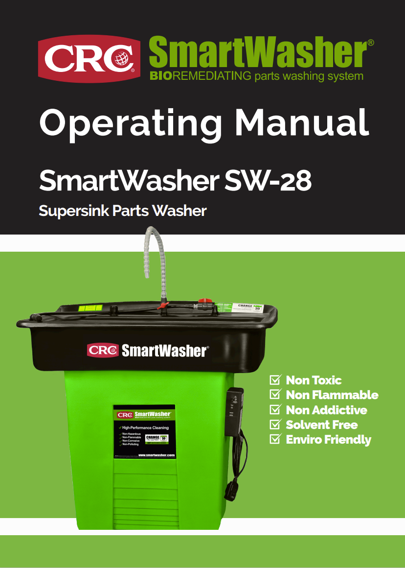 Smart Washer SW-28 Operating Manual